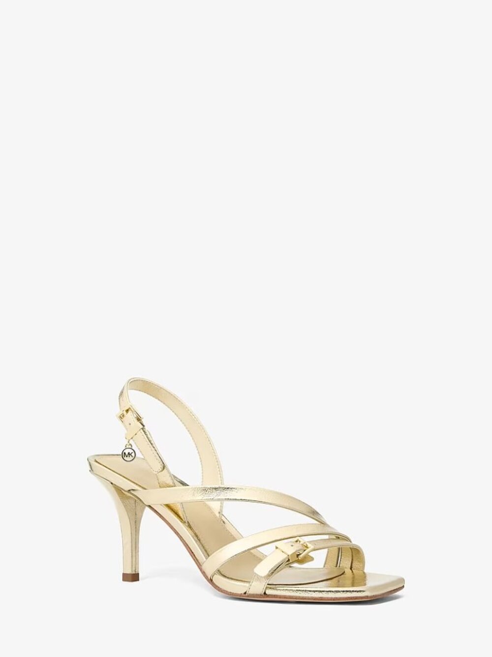 Michael Kors Yvette Metallic Heeled Sandal Women's